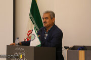 غلامرضا کاظمیان، معاون شهرسازی و معماری وزارت راه و شهرسازی، در نشست علمی تخصصی میراث تاریخی کهن‌شهر لار و آینده توسعه شهری
