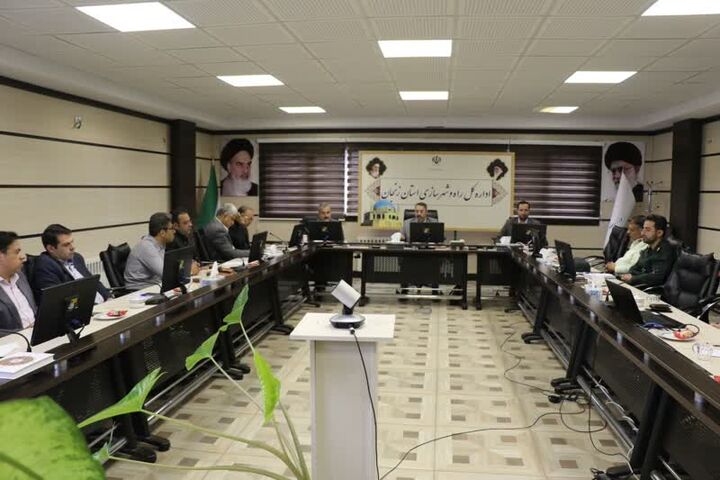 اولین جلسه کارگروه تخصصی کالبدی و زیربنایی پدافند غیرعامل استان زنجان برگزار شد