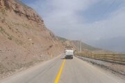 ببینید|خط کشی محور طالقان به هشتگرد حوزه شهرستان طالقان