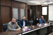 نشست مشترک سرپرست دانشگاه آزاد اسلامی استان قزوین با مدیر کل راه و شهرسازی