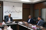 نشست مشترک سرپرست دانشگاه آزاد اسلامی استان قزوین با مدیر کل راه و شهرسازی