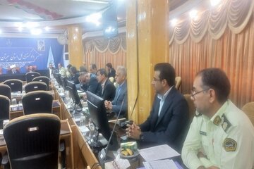 حضور مدیر کل راه و شهرسازی سیستان و بلوچستان در جلسه شورای حفاظت از اراضی استان