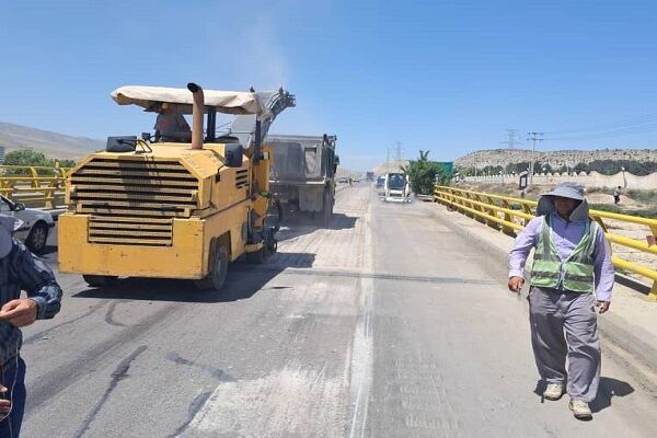 آغاز عملیات بهسازی و نگهداری محور بجنورد – شیروان به طول ۲۲ کیلومتر
