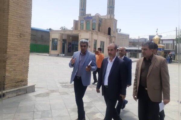قیر رایگان برای بهسازی معابر محلات هدف بازآفرینی سنقر تامین میشود/رفع نقاط پرحادثه مسیر کرمانشاه به سنقر  بازدید
