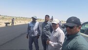 ببینید| بازدید میدانی مدیر کل راه و شهرسازی سیستان و بلوچستان از پیشرفت نهایی پروژه راه اصلی زابل- زهک