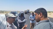 ببینید| بازدید میدانی مدیر کل راه و شهرسازی سیستان و بلوچستان از پیشرفت نهایی پروژه راه اصلی زابل- زهک
