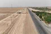 بینید | عملیات اجرایی چهارخطه محور اهواز- مسجدسلیمان در خروجی شهر ملاثانی تا شهر جدید رامین