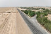بینید | عملیات اجرایی چهارخطه محور اهواز- مسجدسلیمان در خروجی شهر ملاثانی تا شهر جدید رامین