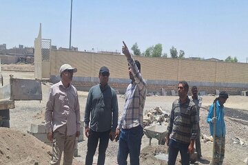 پیشرفت ۹۰ درصدی ساختمان فرمانداری شهرستان هامون