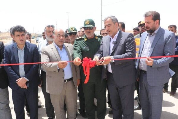 آغاز بهرهبرداری از جاده ترانزیتی برکت در مرز خسروی  خ