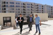 بازدید غلامرضا کاظمیان معاون شهرسازی و معماری وزارت راه و شهرسازی از پروژه های نهضت ملی مسکن استان قزوین