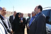 بازدید غلامرضا کاظمیان معاون شهرسازی و معماری وزارت راه و شهرسازی از پروژه های نهضت ملی مسکن استان قزوین