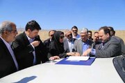 بازدید غلامرضا کاظمیان معاون شهرسازی و معماری وزارت راه و شهرسازی از پروژه های نهضت ملی مسکن استان قزوین