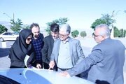 بازدید از المان شهدای گمنام و ادای احترام به مقام شامخ شهدا