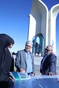 بازدید از المان شهدای گمنام و ادای احترام به مقام شامخ شهدا