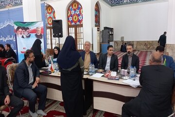 برگزاری میز خدمت جهادی در گیلان