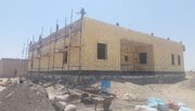 ببینید| پیشرفت 67 درصدی ساختمان ثبت اسناد و املاک شهرستان هیرمند در شمال سیستان و بلوچستان