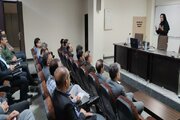 برگزاری دوره آموزشی آیین‌ نگارش و مکاتبات اداری در اداره کل راه و شهرسازی خراسان شمالی