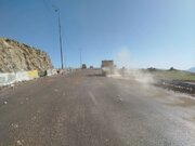 ببینید| پاکسازی و برقراری تردد در محل واژگونی یک دستگاه تریلر در محور خرم آباد - دورود