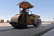 عملیات اصلاح و بهسازی روکش آسفالت کمربندی سمنان