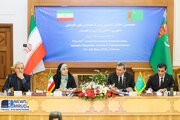 ببینید | هجدهمین اجلاس کمیسیون مشترک همکاری های اقتصادی جمهوری اسلامی ایران و ترکمنستان