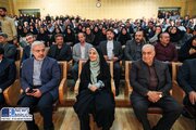 ببینید | دیدار صمیمانه وزیر راه و شهرسازی با همکاران این وزارتخانه