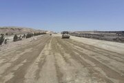 ببینید|ادامه عملیات اجرایی احداث واریانت محور کیانمهر به ماهدشت