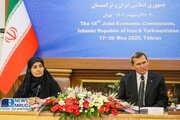 ببینید | مراسم امضای تفاهم‌نامه همکاری هجدهمین اجلاس کمیسیون مشترک اقتصادی جمهوری اسلامی ایران و ترکمنستان