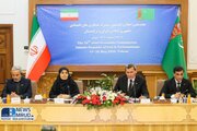 ببینید | مراسم امضای تفاهم‌نامه همکاری هجدهمین اجلاس کمیسیون مشترک اقتصادی جمهوری اسلامی ایران و ترکمنستان
