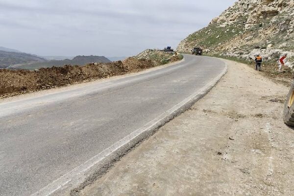 گردنه شهید داراب کوشکی در محور پلدختر  پل سیمره لرستان ایمن سازی می‌شود