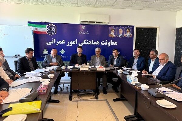 بررسی ۴۵ طرح در کارگروه امور زیربنایی گلستان با هدف ایجاد اشتغال برای ۲۶۱ نفر راه و شهرسازی گلستان
