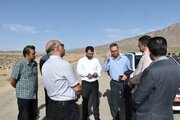 بازدید مسئولان عمرانی استان از پروژه های راهسازی شهرستان دامغان