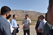 بازدید مسئولان عمرانی استان از پروژه های راهسازی شهرستان دامغان