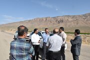 بازدید مسئولان عمرانی استان از پروژه های راهسازی شهرستان دامغان