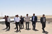 بازدید مسئولان عمرانی استان از پروژه های راهسازی شهرستان دامغان