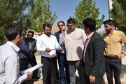 نظارت مسئولان عمرانی استان سمنان بر روند اجرای طرح نهضت ملی مسکن در شهرهای دامغان