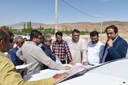 نظارت مسئولان عمرانی استان سمنان بر روند اجرای طرح نهضت ملی مسکن در شهرهای دامغان