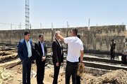 ببینید | بازدید معاون وزیر مدیرعامل سازمان ملی زمین و مسکن و مدیرکل راه و شهرسازی خوزستان از پروژه های نهضت ملی مسکن اهواز