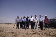 ببینید | بررسی دقیق روند اجرایی فاز دوم سایت ۱۴۷ هکتاری نهضت ملی مسکن شاهین‌شهر توسط مدیرکل راه و شهرسازی استان اصفهان