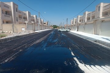 ببینید| تداوم عملیات خدمات روبنایی پروژه 220 واحدی نهضت ملی مسکن اندیمشک