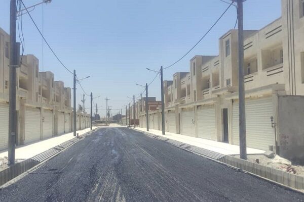 ببینید| تداوم عملیات خدمات روبنایی پروژه 220 واحدی نهضت ملی مسکن اندیمشک