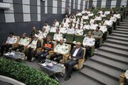 ببینید|مراسم تجلیل از کارکنان سازمان های مرتبط با ترافیک و تصادفات طرح نوروزی استان البرز