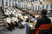 ببینید|مراسم تجلیل از کارکنان سازمان های مرتبط با ترافیک و تصادفات طرح نوروزی استان البرز