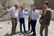 ببینید|بازدید میدانی مهندس علی زندی فر از پروژه های راهداری محور کرج کندوان