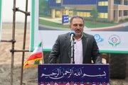 آئین کلنگ‌زنی احداث مجتمع آموزشی درمانی بیمارستان فاطمه الزهرا (س) شهرستان اشتهارد