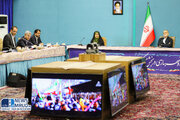ببینید | آیین بهره برداری همزمان از طرح های وزارت راه و شهرسازی در بخش های مسکن ، حمل و نقل و هواشناسی