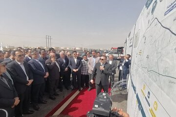 ببینید l افتتاح کنارگذر شمالی اراک