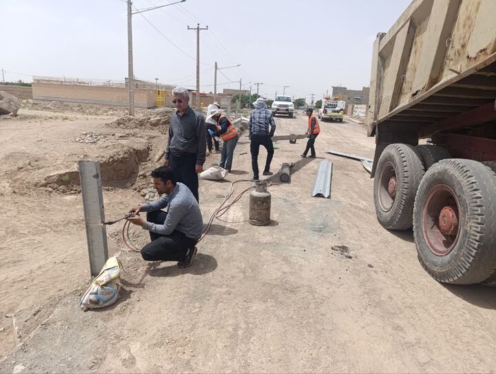 ساخت پل باکسی بردسکن خراسان رضوی