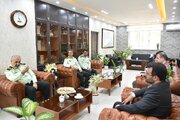 نشست مدیرکل راه و شهرسازی با فرمانده انتظامی استان سمنان