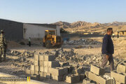 بازپس‌گیری بیش از ۳۸ هزار متر مربع از اراضی ملی در شهرستان مهر